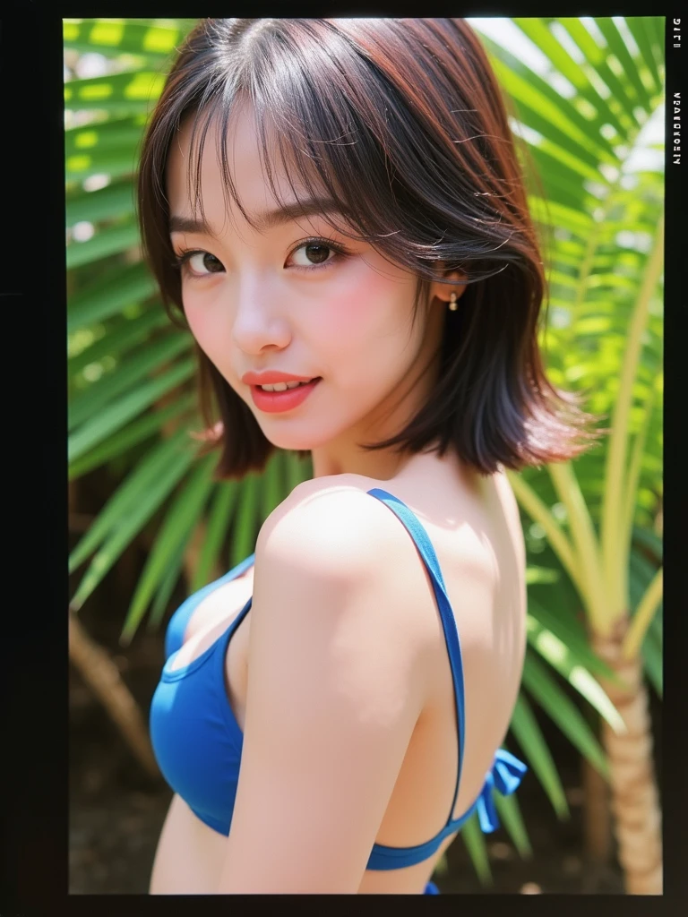 A woman in a blue bikini poses for a photo, Yoshitomo Nara, Chiho, aoshima Chiho, My motto is Teshirogi, Chiho ashima, Tadashi Nakayama, harumi, Torii Qing Yuan Works, Kotegawa Yui, Yasumoto Oka