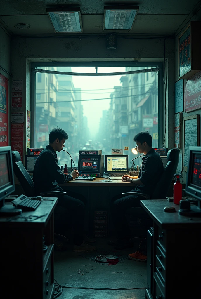 A Chinese radio station in the midst of a zombie apocalypse show it by photo