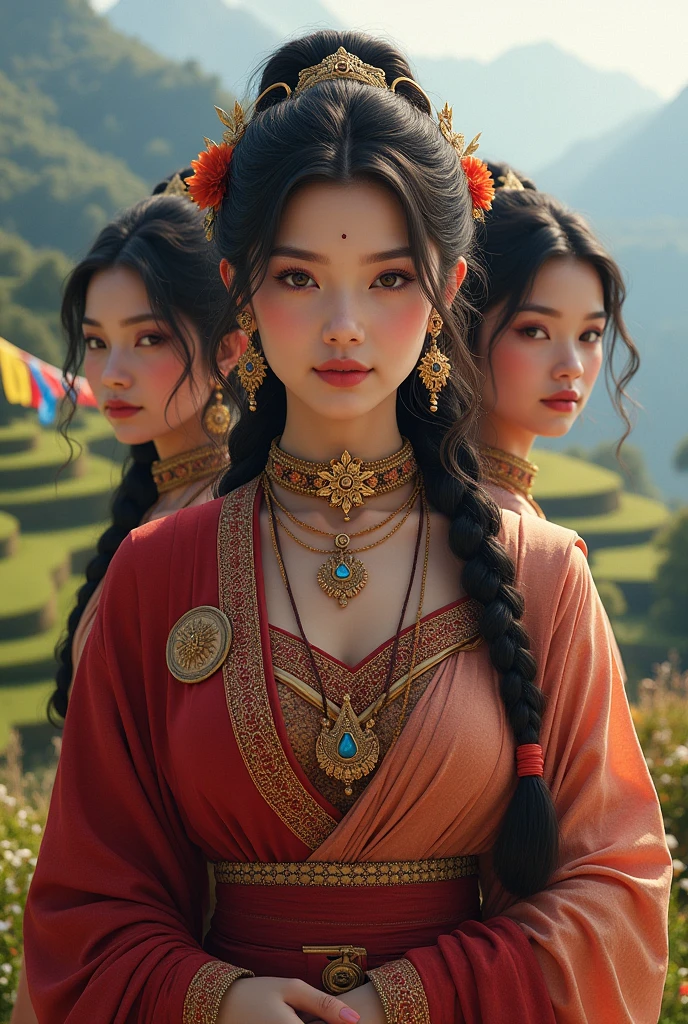 Beautiful Nepali girls