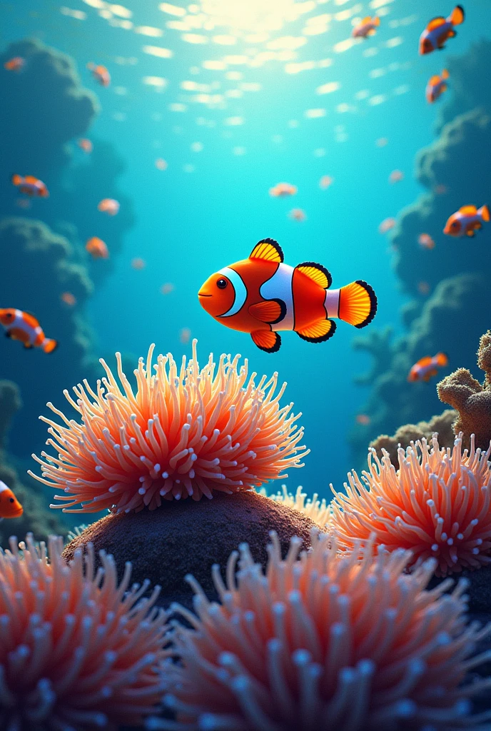 In the illustration concept I mentioned:
- The **clownfish and sea anemone** example would visually represent the idea of two different species living in close association, benefiting each other, which is a typical form of symbiosis.
If you need a different or more detailed explanation or an illustration of the written definition itself, let me know how you'd like to proceed!