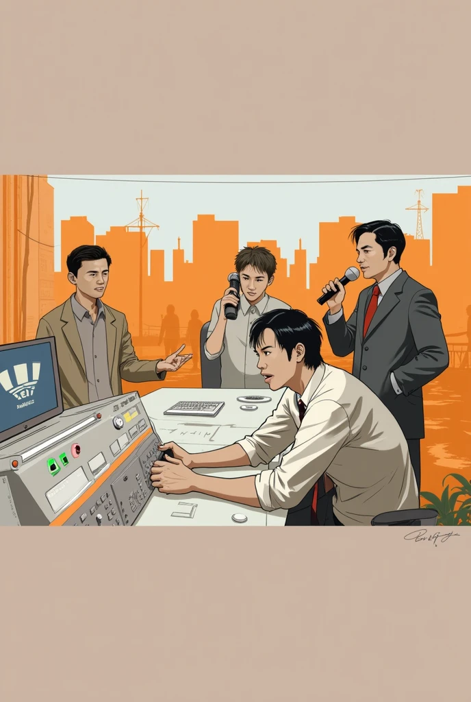 A Chinese radio station in the midst of a zombie apocalypse 