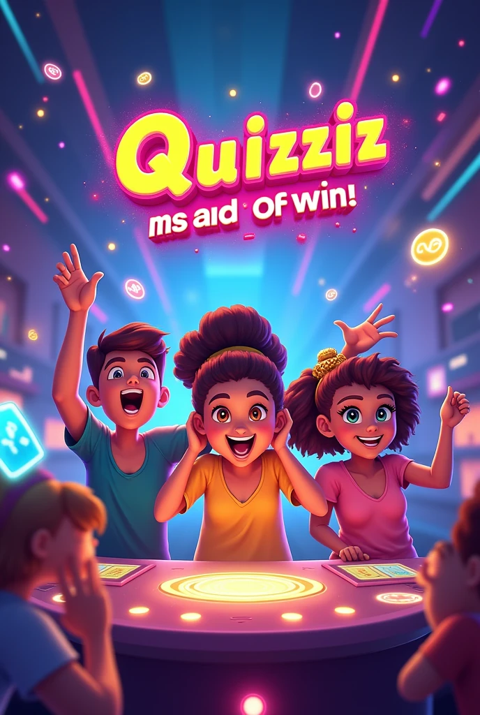 Picture Advertisement for Quizziz to Win It: A Trivia Game