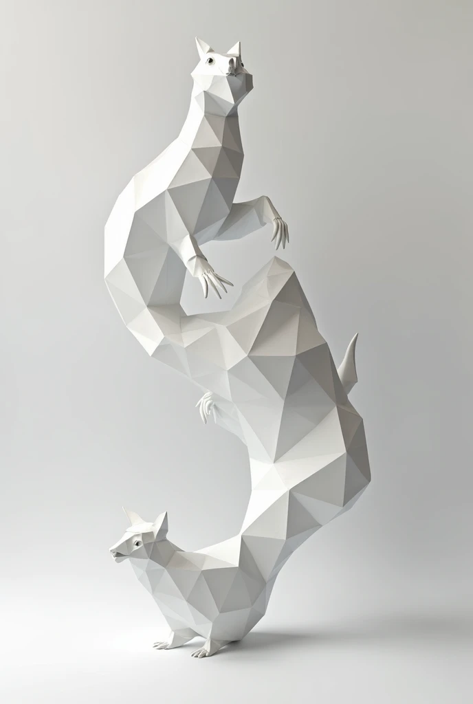 The concept is pretty simple - a piece of paper folded in an abstract way transforms into 3 different animals and then into a person. It was just a bit of an experiment and a chance to play with the keyframe conditioning function in Haiper, but I really enjoyed the results. The images were created in the Leonardo Realtime Generation function, and the music was created in Suno.