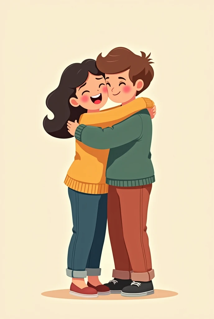 Hugging emoji 