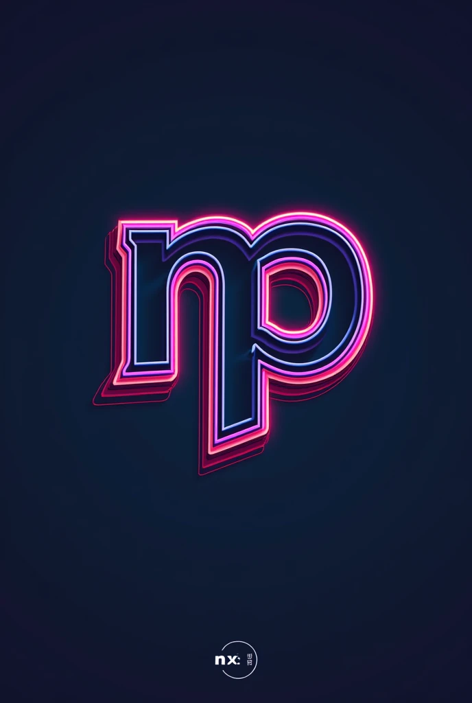 Create a logo typeface written in NPCast for use in podcast videos 