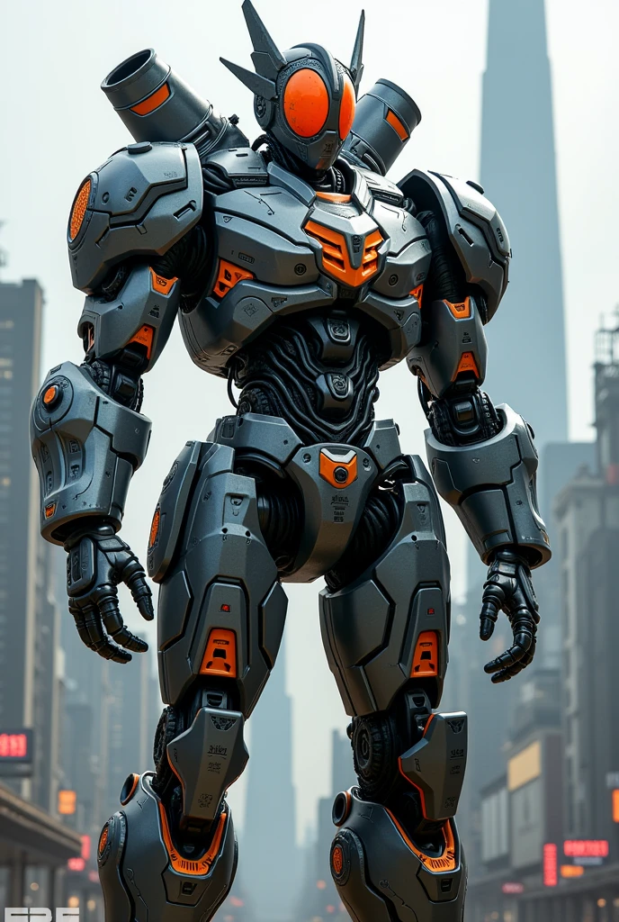 Kamen Rider 555: The mechanical elements are a bit heavier