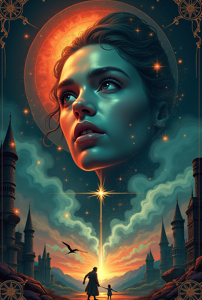 Poster of your own story. It may be related or based on your favorite book
