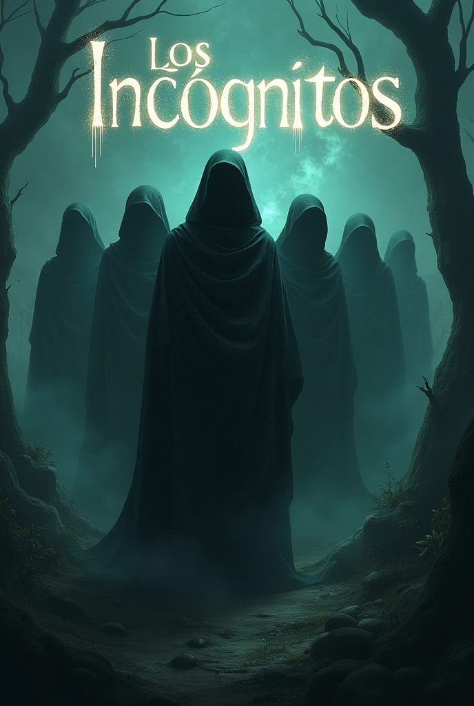 An image related to Incógnitos with the text LOS INCOGNITOS