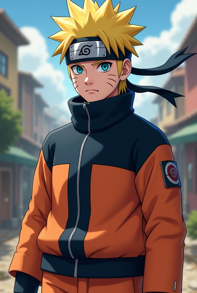 Creat a realistic picture of anime characters called Naruto ,make him look cool ,creat full body pictures of him ,make him cutest ,handsome