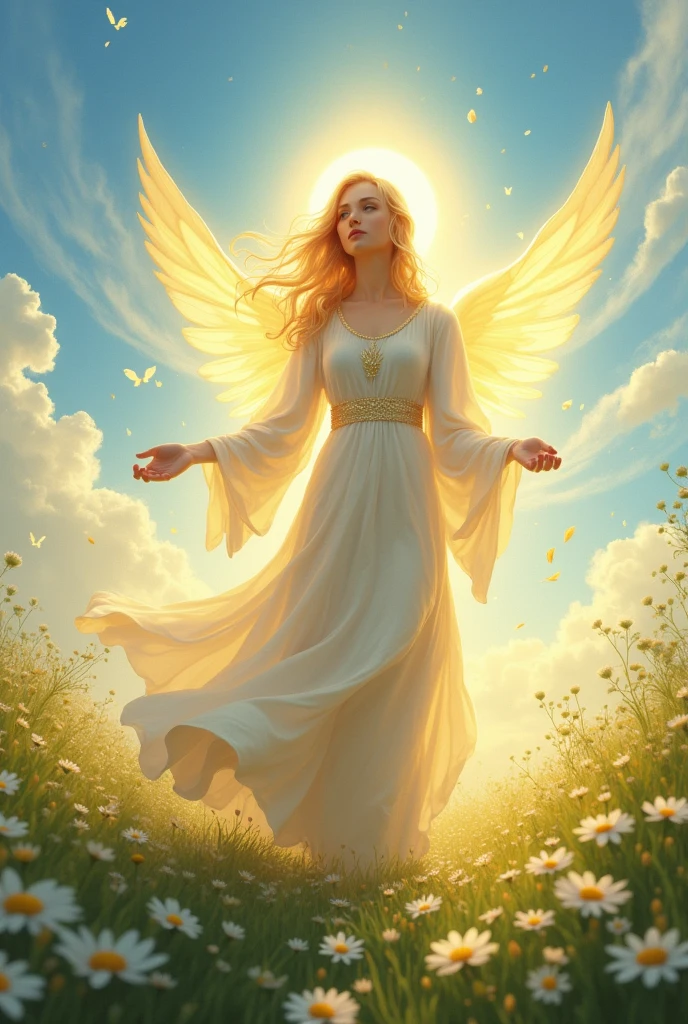 Create a character for the emotion hope 