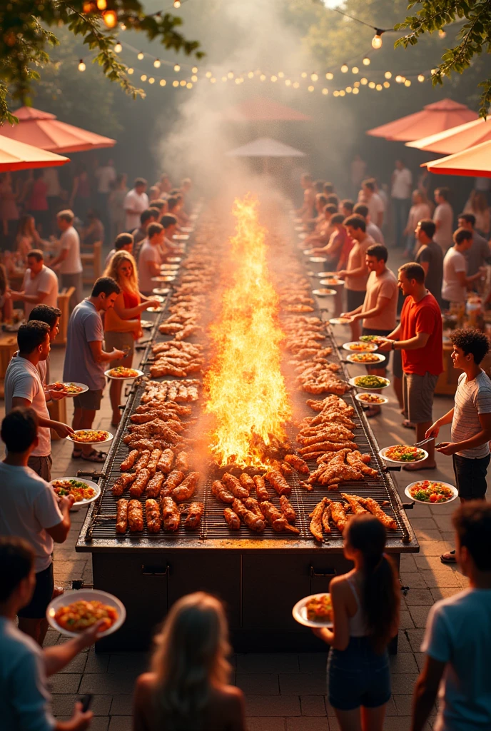 Grand barbecue