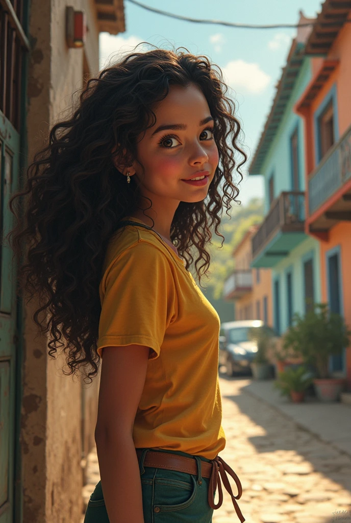 The brightness of distant stars In the distant future, Mary Eduarda era uma  ela e morena e tem cabelo cacheado  longo prestes a completar 13 anos, who lived in a world where access to education was a privilege. Determined to make a difference in people&#39;s lives, Mary morava com seus avós, who always supported your dreams. She made a promise to her grandmother: complete your studies and make your dream come true, no matter what happened. 
 
Mary era uma garota extremamente inteligente e dedicada, shining in school despite the constant emotional challenges he faced since the loss of his father. Even suffering from criticism from people around you, who said she would never amount to anything in life, Mary transformou essas palavras dolorosas em motivação para provar que estavam erradas. 
 
With the help of her wise and loving grandmother, Ana Paula, and his grandfather, who taught him about hard work and perseverance, Mary enfrentou seus medos e desafios com coragem. Her determination and generosity made her a source of inspiration to everyone around her.. 
 
Upon turning 13, Mary finalmente realizou seu sonho de concluir seus estudos e abrir uma escola para crianças carentes. Your journey hasn't been easy, but she showed that it was possible to overcome adversity with love, resilience and effort. 
 
The ending of this story is bittersweet, pois Mary teve que lidar com a saudade de seu pai e a superação das dificuldades, but her legacy of kindness and determination lived on through the lives she touched with her school. Mary Eduarda provou que, even in an unequal world, it is possible to make a difference and inspire those around you.Grandma Ana Paula: Minha querida Mary, always remember your worth and the strength you have within you. Never let the cruel words of others discourage you.. 
 
Mary: cheers, grandfather. I know I can overcome any obstacle, as long as I stay focused on my dreams. 
 
Grandpa Pedro: That's it, Mary! Never forget who you are and what you are