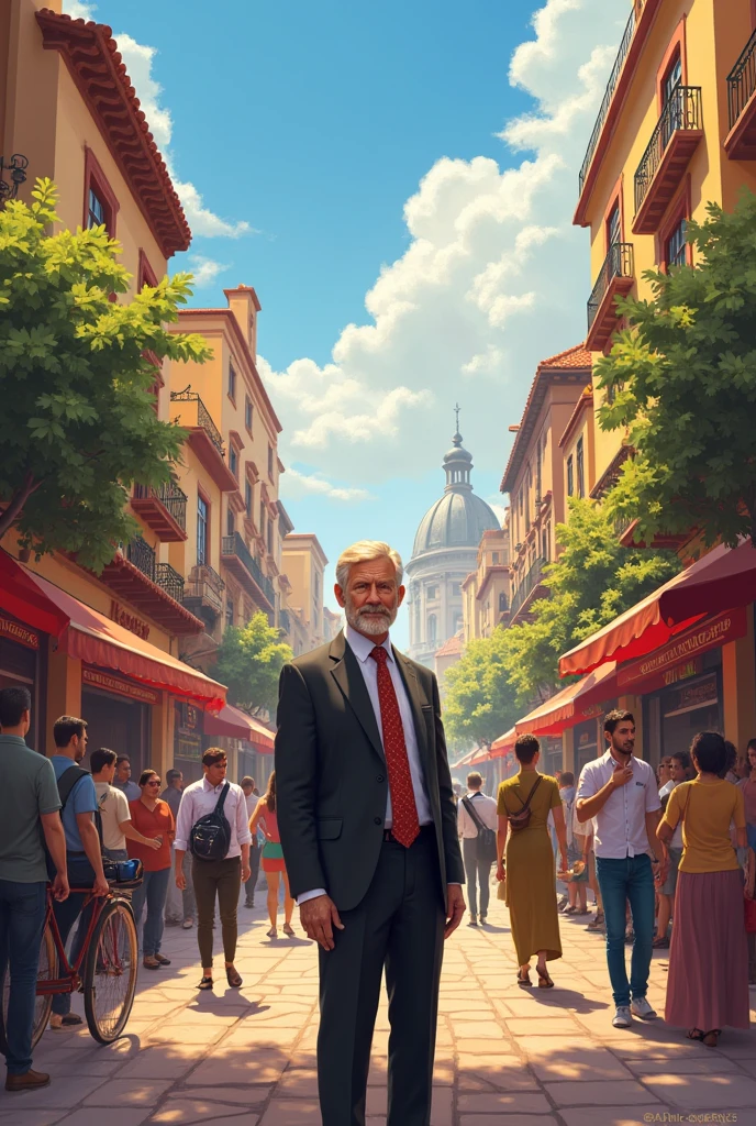 Generate an image that represents the well-being of a population and include the following words in the image: : JEREZ MAYOR