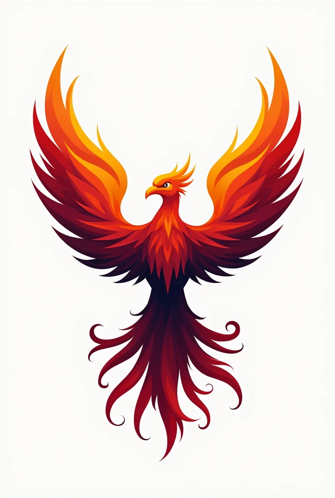Logo for volleyball team named Team Phoenix