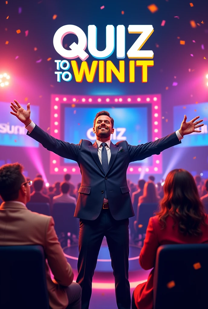 Picture advertisement for "Quiz to Win It"