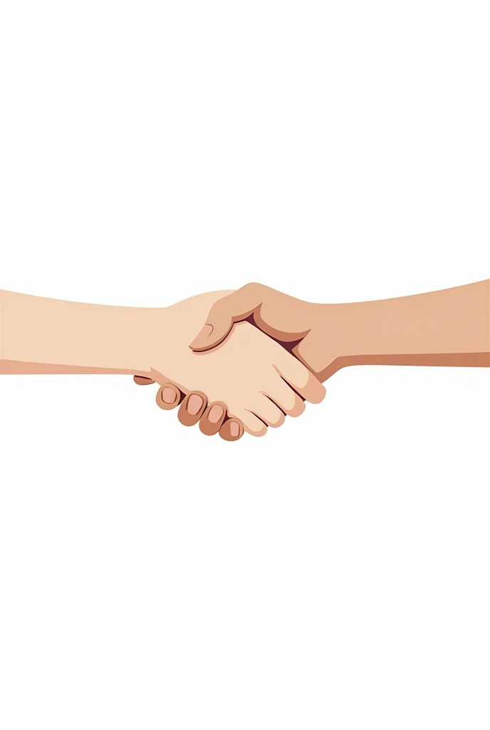 Two Hands shaking emoji white background