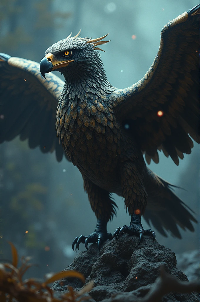 Eagle mix snake danger