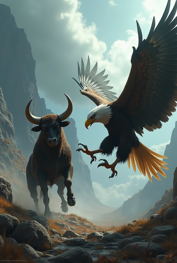 Eagle danger mix Bull danger