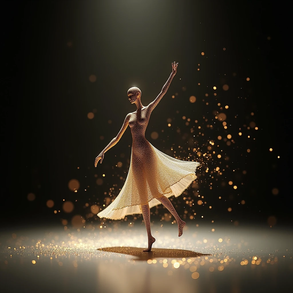 Needle dancing video High Resolution, Simple background, Sparkle, Art Deco,