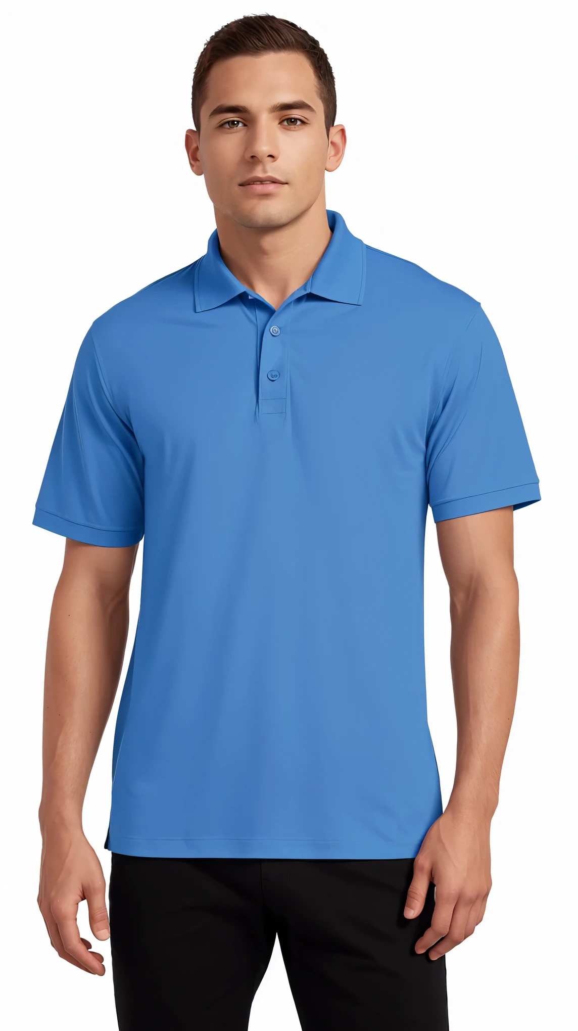 port authority men's polo shirt, wearing a dark blue polo shirt, wearing polo shirt, in a dark teal polo shirt, short sleeves, blue shirt, various colors, kobalt blue, sky blue, wearing a light blue shirt, royal-blue, light-blue, blue, collared shirt, cobalt blue, blue - print, blue clothing, detailed zoom photo