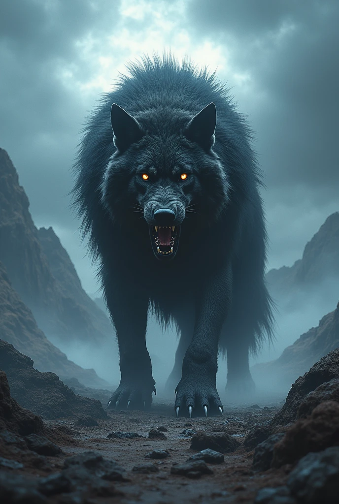 " Since birth, Fenrir bore a terrible fate.