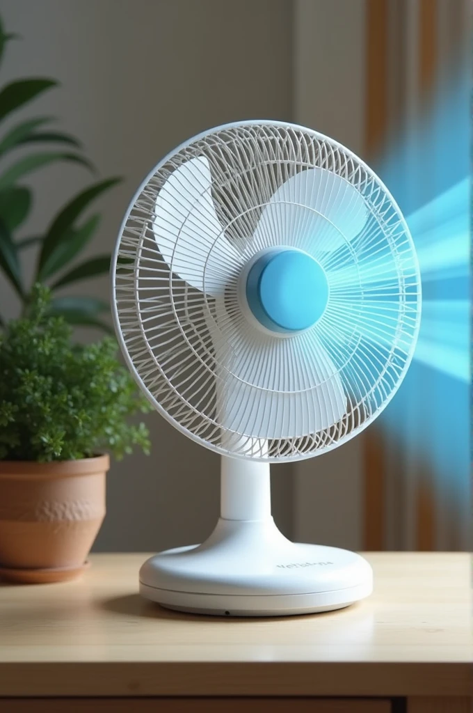 A table fan that automatically adjusts the direction of airflow. A servo motor controls the rotation of the fan, allowing it to be oriented at different angles to direct the air where it is needed.
But easy to do 