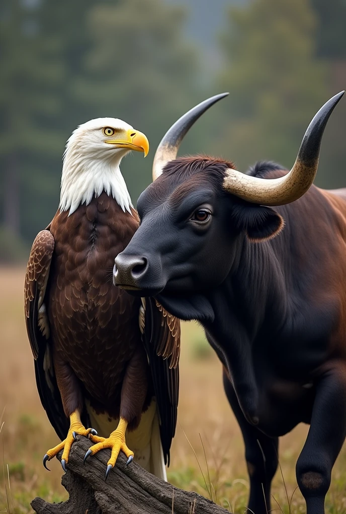 Eagle and Bull