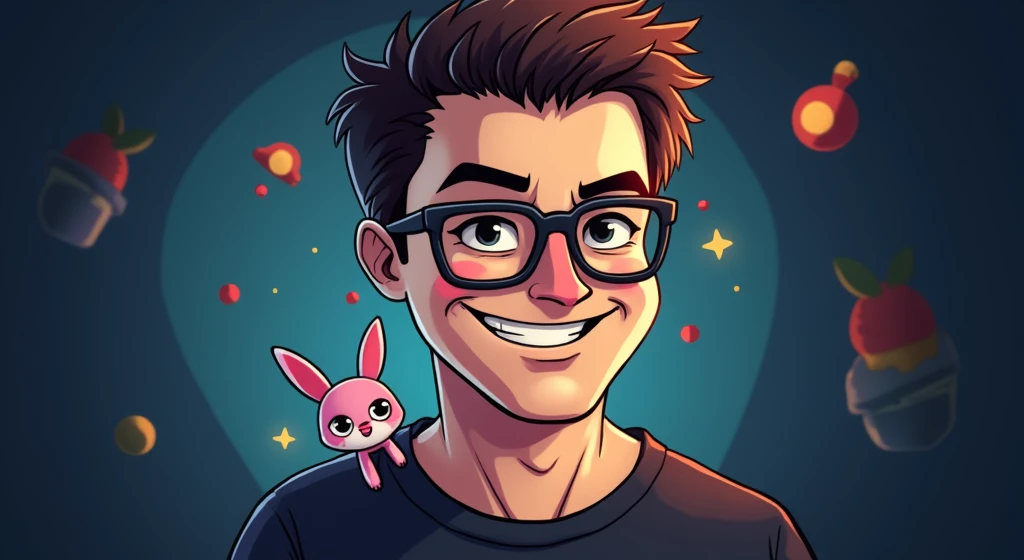 Make a Cartoon style image with a