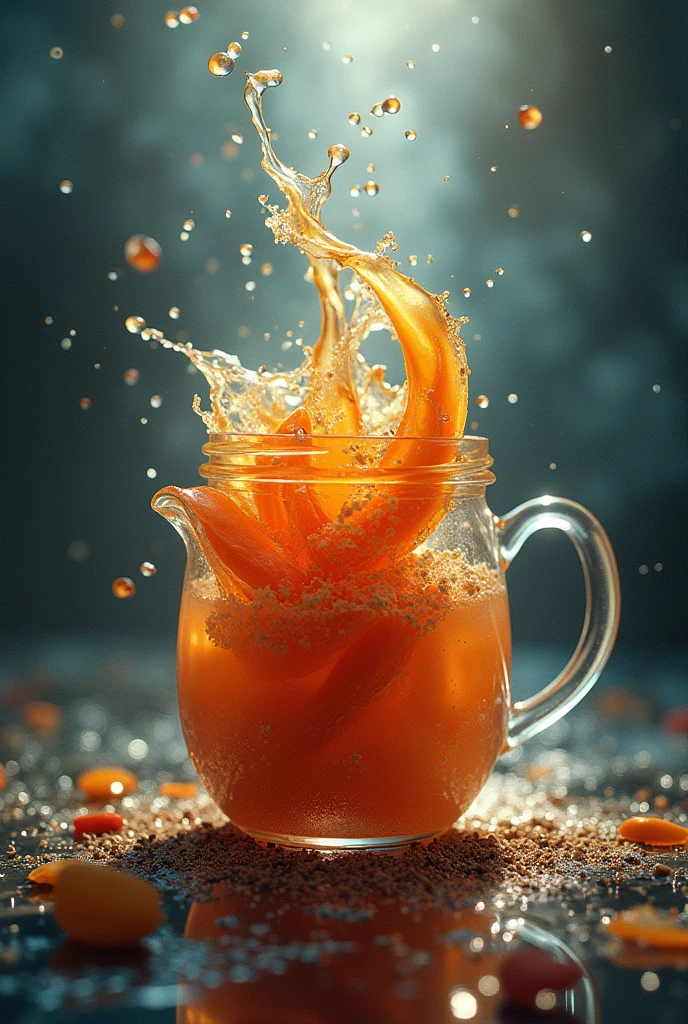 creates an image that represents the taste sensation