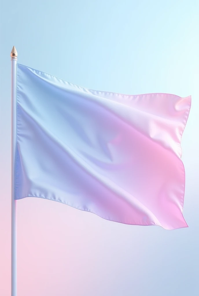 pastel blue, lilac and pastel pink on a flag 