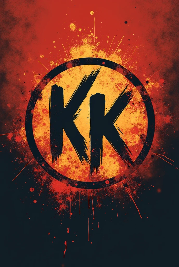 a logo of KKK with design