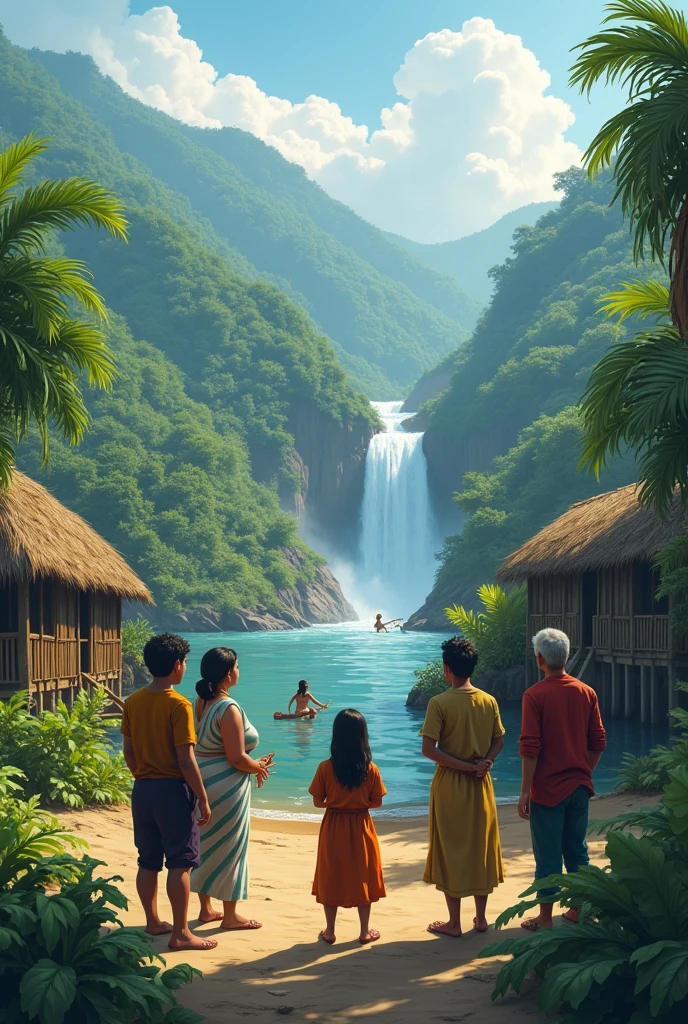 Together with like-minded people in the village, Jessie begins efforts to obtain funding and resources for the hydroelectric power plant.. They contacted government agencies, LSM, and environmental organizations, by presenting strong reasons about the importance of the project to the community..