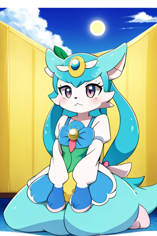 Furry female Maryam platypus alola pokemon sun and moon fursuit precure style 