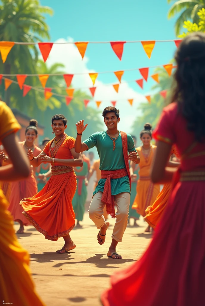 Indian marathi Boys dancing with her gf