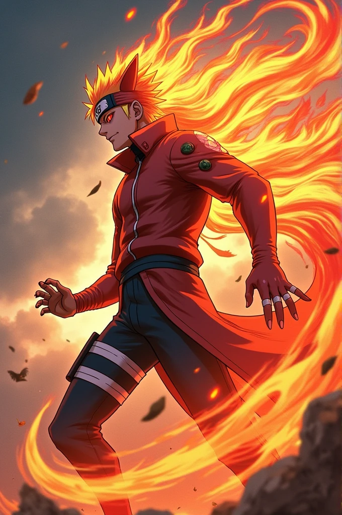 Naruto mode kyubi