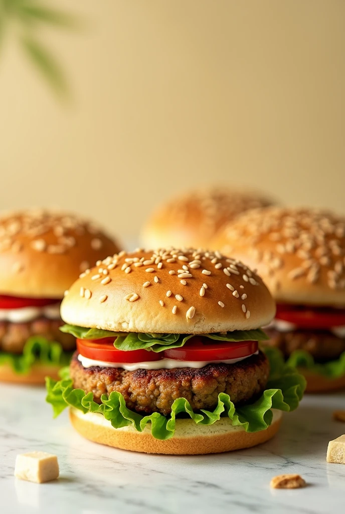 Bamboo Flour Burgers