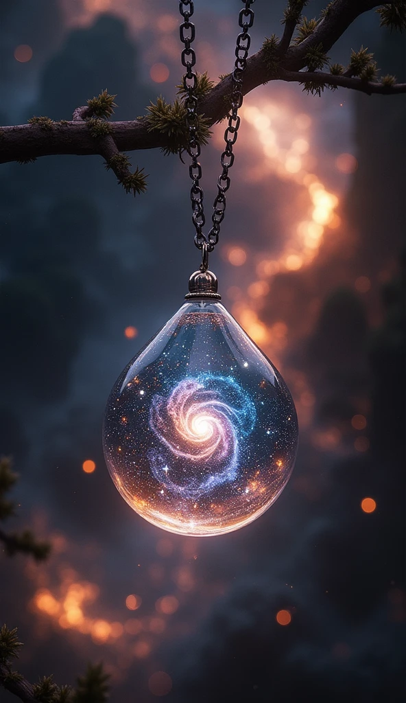 A galaxy trapped in a glass pendant、Hanging on a chain. Dark Scene,16K, Ultra-high resolution, Ultra-high resolution, to be born,wonderful ,future、Iridescent、The world 30 years from nowA galaxy trapped in a glass pendant、Hanging on a chain. Dark Scene,16K, Ultra-high resolution, Ultra-high resolution, to be born,wonderful ,future、Iridescent、The world 30 years from now