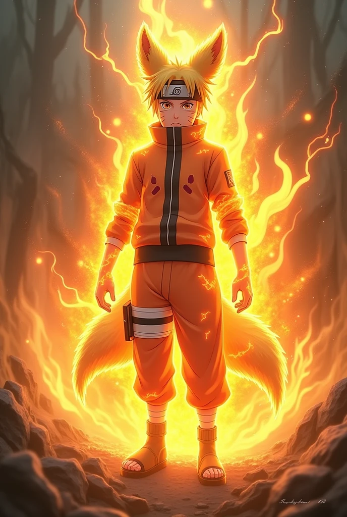 Naruto mode kyubi 3d