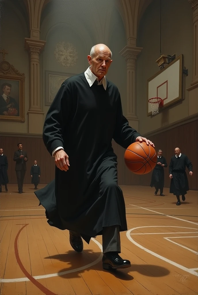 Saint Vincent de Paul + basketball