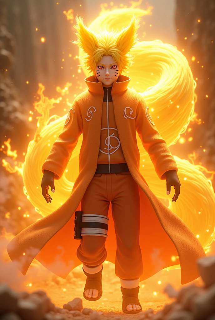 Naruto mode kyubi 3d