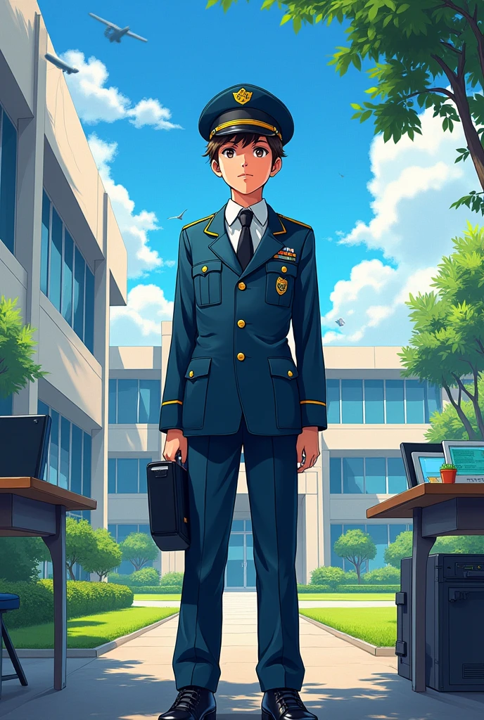 Student at the Military Engineering Institute (To do) Brazil in anime