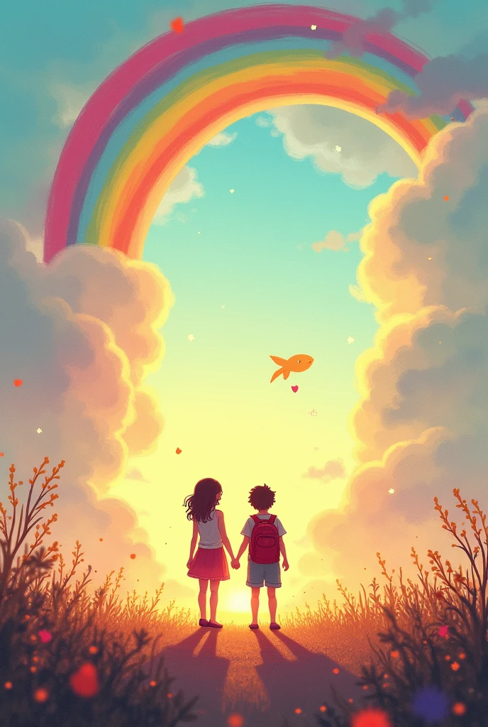Now our rainbow’s journey ends,
But we’ll remember all our friends.
Colors bright and adventures true,
We’ll keep exploring, me and you!