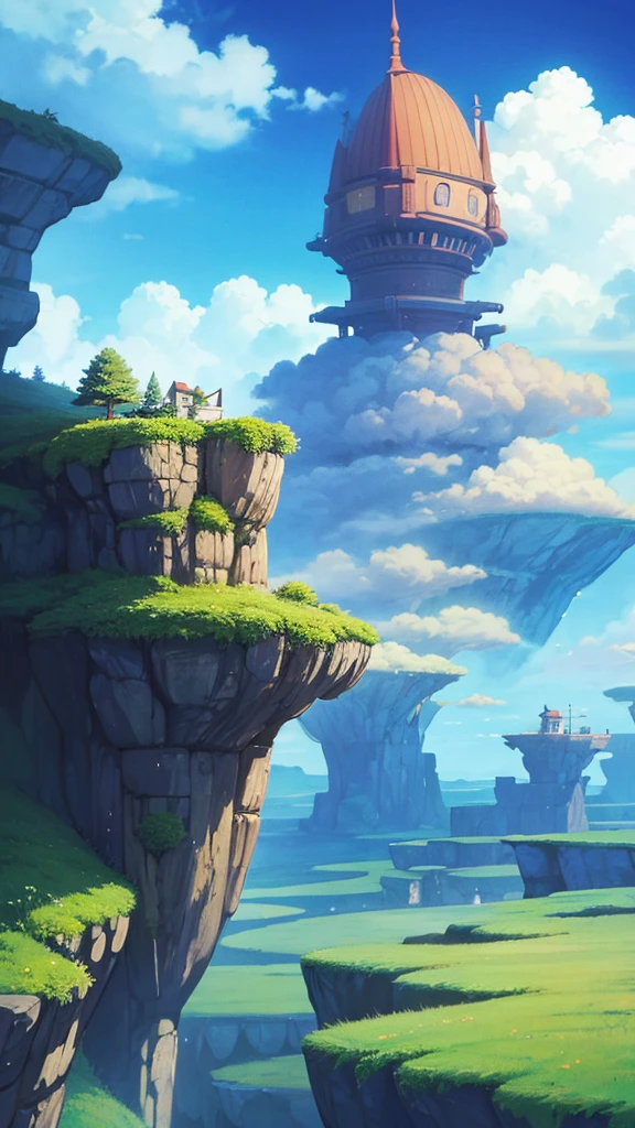 Ghibli-style anime illustration