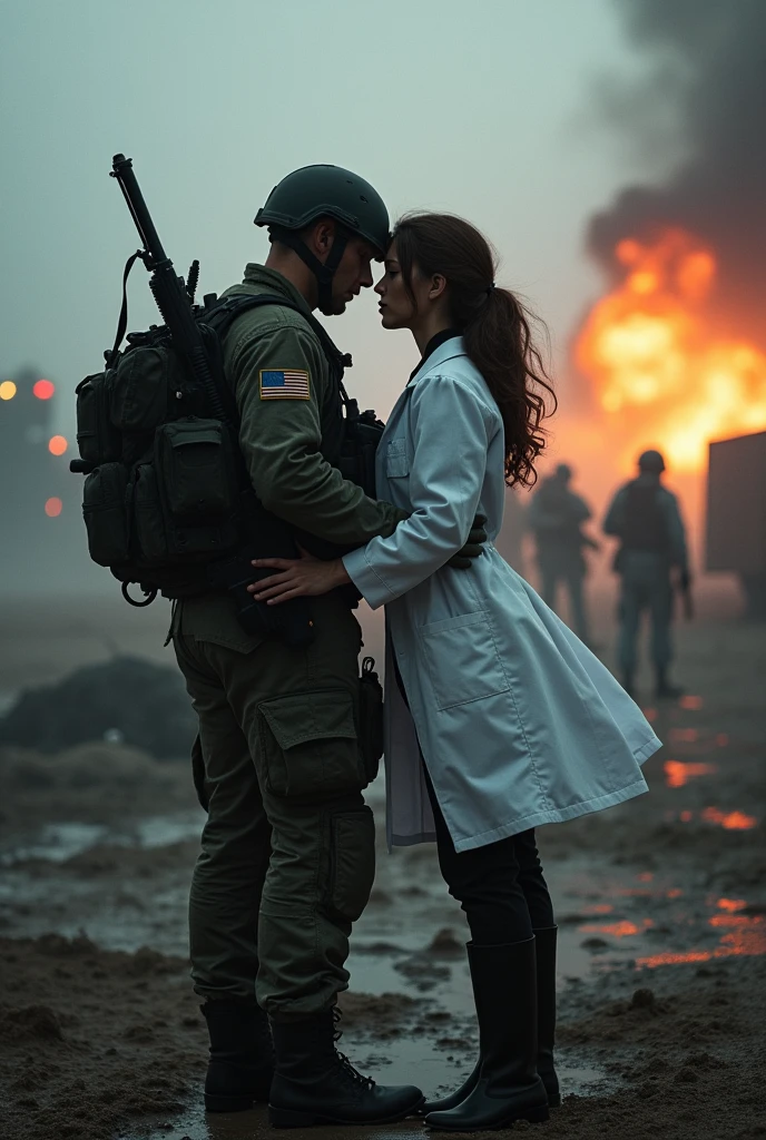 love story of naval special forces with a beautiful doctor, trapped on the battlefield with the team being shot