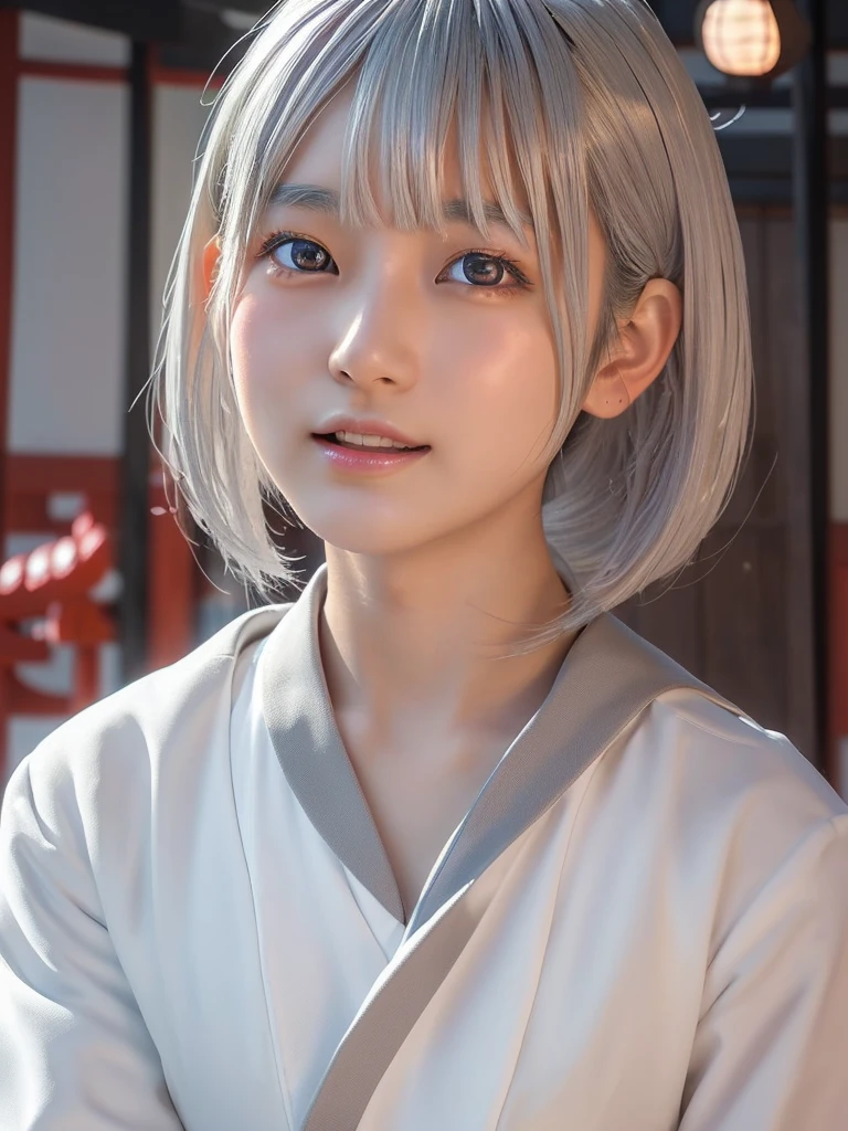 NSFW,Correct human anatomy、(a ultra cute beautiful Japanese girl wearing highschool white uniform:1.75),(charming smile:1.25),large clear light blue eyes,droppy eyes,balanced eyes,transparent white skin,(silver hair:1.5),photorealistic, 8k, ultra-detailed, masterpiece, realistic, vivid colors, beautiful detailed eyes, beautiful detailed lips, extremely detailed face, intricate details, hyper realistic, cinematic lighting, dramatic shadows, stunning composition, intense atmosphere, highly detailed skin, exquisite facial features, volumetric lighting, raytraced global illumination, physically-based rendering, professional digital art,high resolution fix,(sexual climax:1.75)