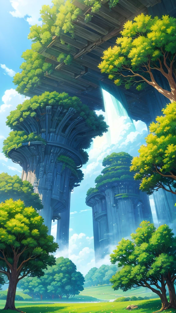 Ghibli-style anime illustration