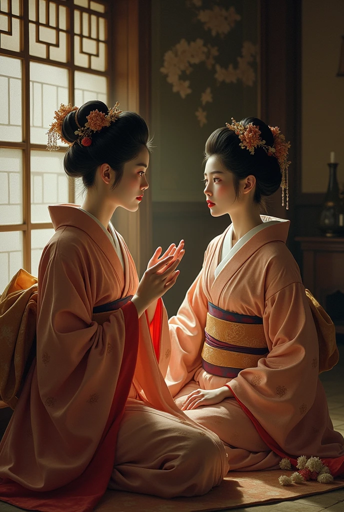 Hashi (端) were the lowest-ranking courtesans