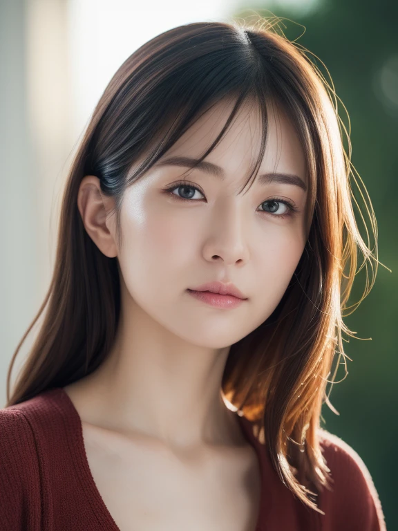 (8k、Live shooting、highest quality、master piece:1.2)、Super detailed、super resolution、(real、realPhoto:1.37)、Portrait、High-definition RAW color photo、professional photography、very detailedで美しい、very detailed、8k画壁紙、amazing details、huge file size、official art、very detailedなCG Unity 8kの壁紙 very detailedな女性、Madam、3 woman with a handsome face, very narrow eyes、very detailedな肌、very detailedな指、very detailedな鼻、Very detailed、perfect anatomy、detailed background、Detailed service、white skin、glowing skin、semi-long、real-looking face、delicate eyes、Drooping eyes、Looking at the camera、cowboy shot、Front facing、standing posture、dynamic lighting、close up of face、show your skin、No accessories、Put your hand on your cheek、touching his cheek