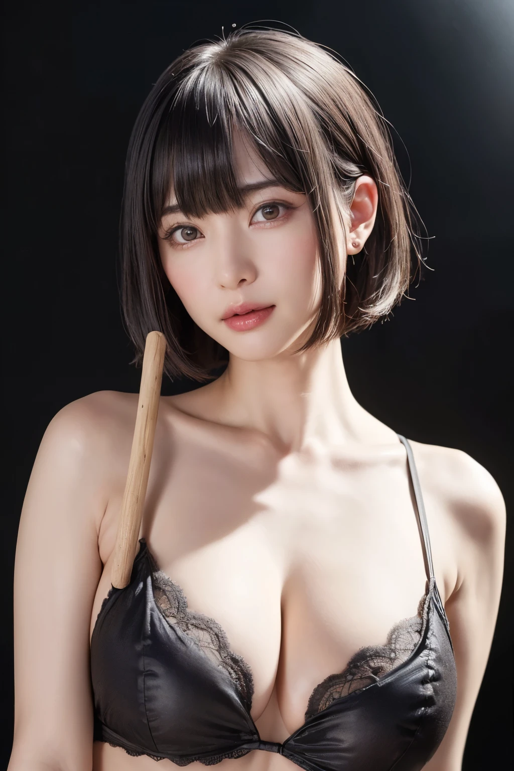 (Tabletop, Highest quality、Ultra-high resolution、Face focus focus、Focus on the side、Focus on the navel、Focus on the décolletage、Very attractive beauty、Add strong highlights to the eyes、Look closely at the camera:1.4、Really beautiful bangs:1.hort Brunette Bob(With bangs):1.4),1 girl, Report, Black-haired, Realistic, Looking at the audience, Pale black eyes, short hair, lips, Lip gloss, Upper Body、Big eyes、eyelash)、((Italian natural background、Hyper Realistic Stick:1.4))t hair with bangs:1.4、Beautiful 46-point bangs:1.4、{Hugeな|big|Hugeなな|Mega} chest:2, chestの谷間:2、Big eyes、Give students a very strong highlight、very bigger chest、Looking at the audience、Very beautiful beauty、Show me your ears、Beautiful long neck、Beautiful neckline、smile、A smilee Beautiful Teeth、Open your mouth and smilee))、2、Very cute supermodel、Perfect Anatomy、{Huge|big|Hugeな|Mega} chest, chestの谷間
