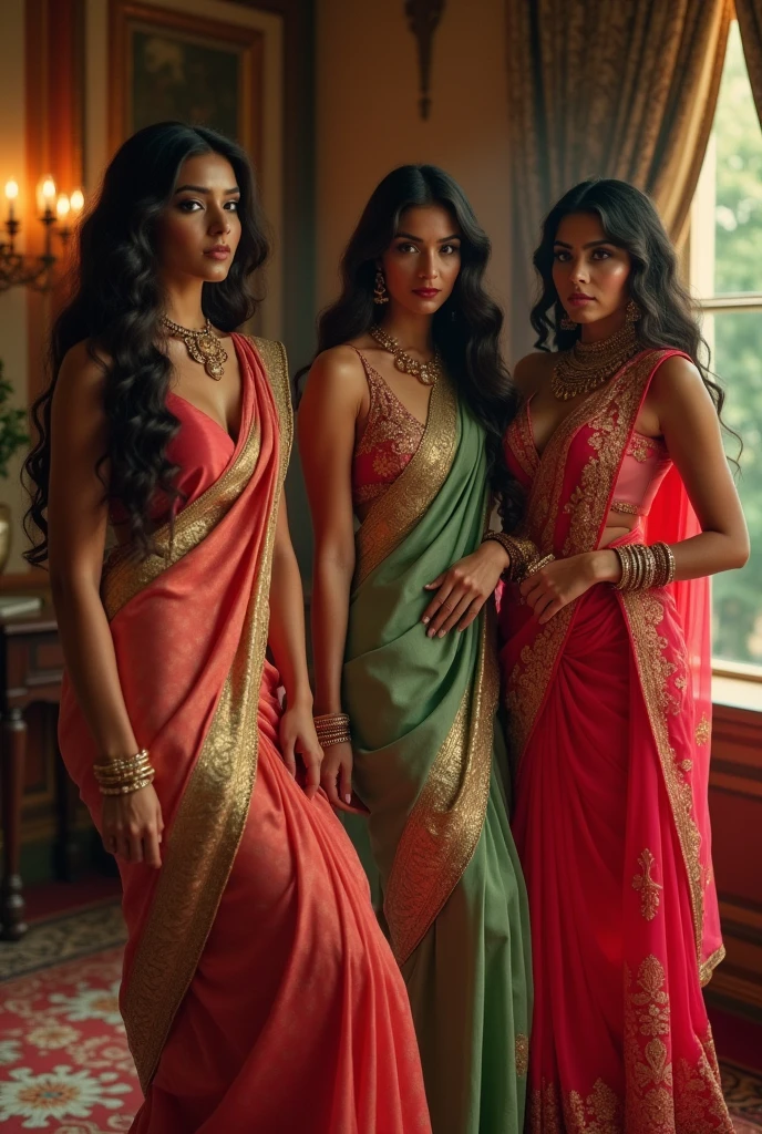 Sexy women in saree